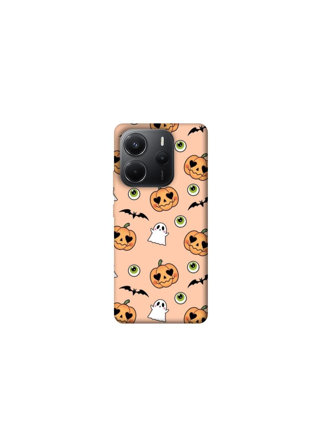 Чохол на Xiaomi Redmi Note 14 4G (Int. version) Halloween Spooky Frontalka (361328957)