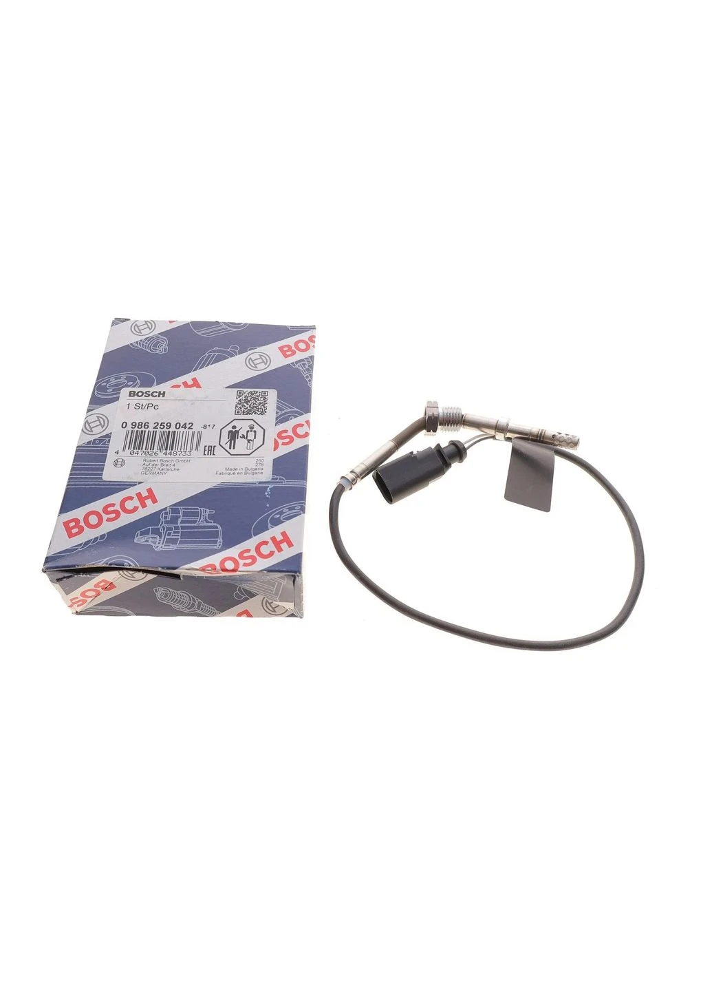 Датчик температуры выхлопных газов 0 986 259 042 Bosch (342408823)