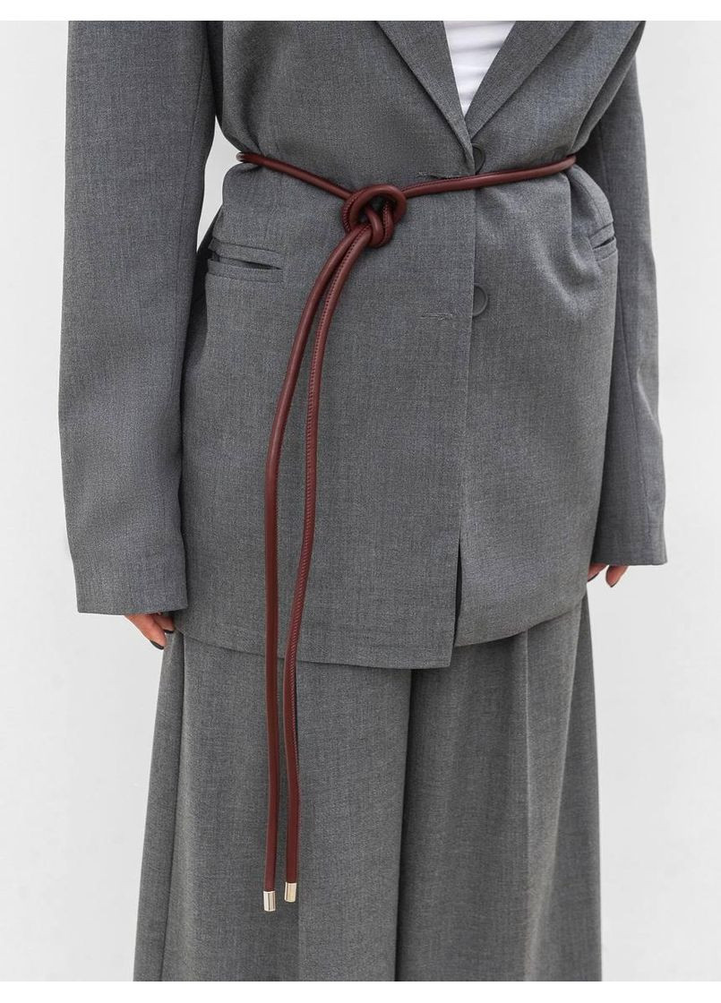 Ремінь-шнурок жіночій кольоровий, тонкий пояс на талію, модний аксесуар, ремінь No Brand Belt 1 (350313882)