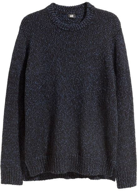 Комбінований зимовий светр H&M