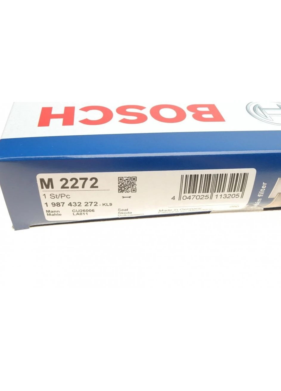 Фильтр салона VW Up/Load Up 1.0 11 1 987 432 272 RU63 Bosch (366276054)
