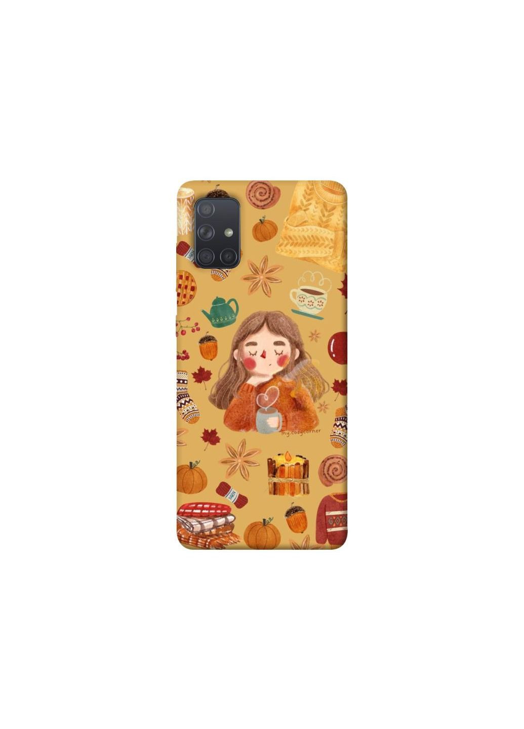 Чехол на Samsung Galaxy A71 Autumn vibes ver.9 Frontalka (361091562)