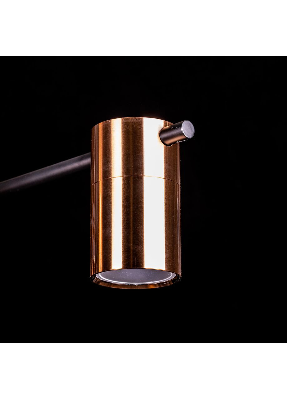 Потолочная люстра на 6 лампочек 3219/6/BK+Bro No Brand (352229543)