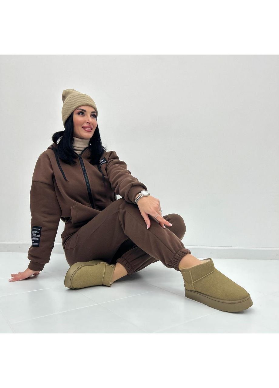 Жіночий спортивний костюм з нашивками Fashion (360769187)