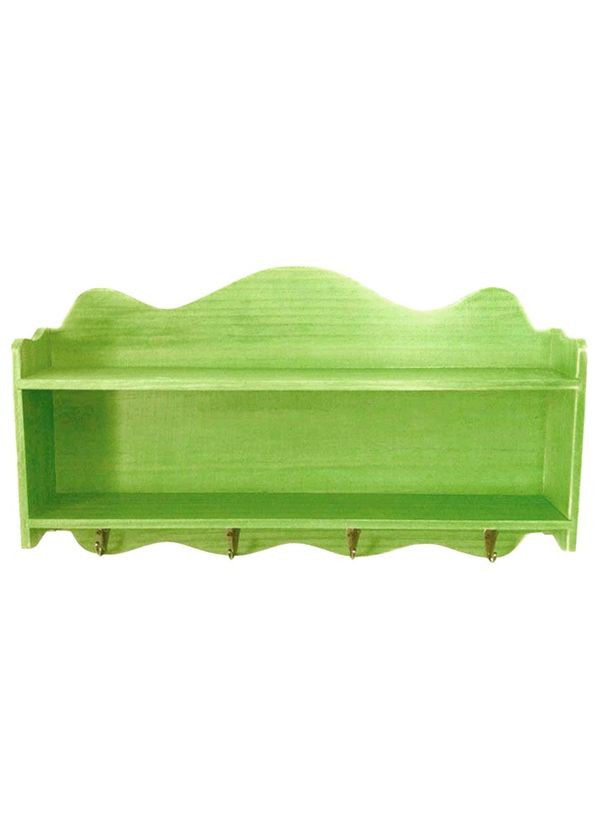 Полиця для ванної з дерева Ліхтенау мохіто (ВНП-004453) No Brand (328091499)