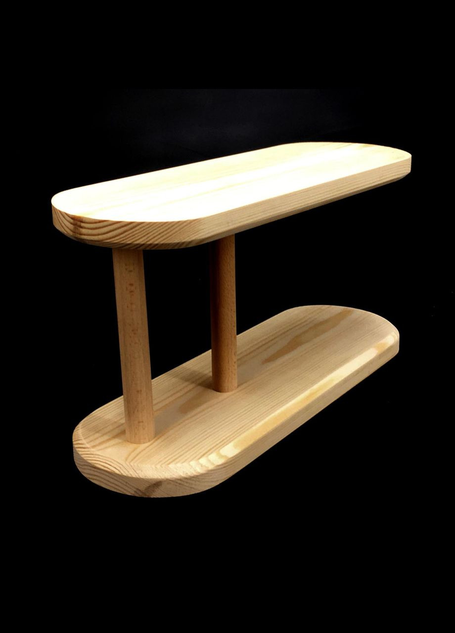 Полиця настільна з дерева Кентау бланже (ПСТ-002801) No Brand (327846843)