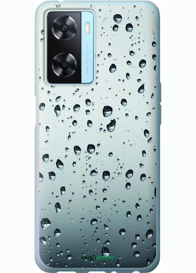 Чехол на Oppo A57s Стекло в каплях "848u-2931-70447" Endorphone (369146200)
