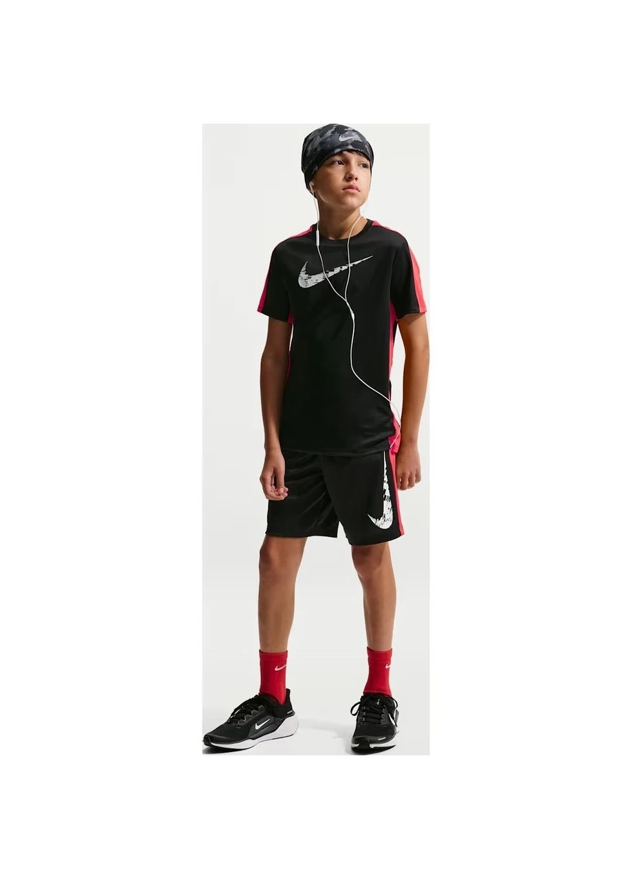 Шорти підліткові чорно-червоні IF2399-010 Nike TROPHY23 DRI-FIT (397842201)