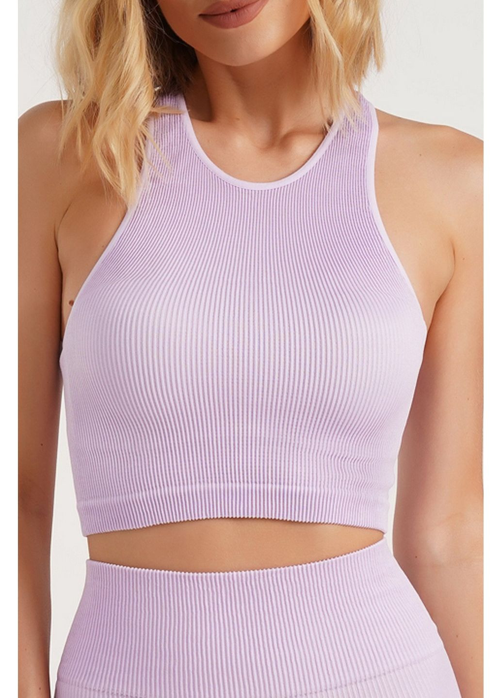 Топ-халтер в рубчик Halter Top Rib Giulia — 362536302