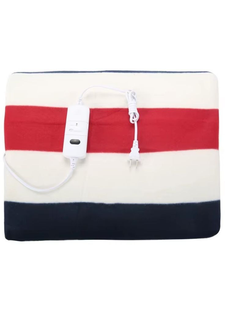 Односпальне електропростирадло з підігрівом від електромережі та вбудованим терморегулятором 150×70 см (2104618914) No Brand (372466564)