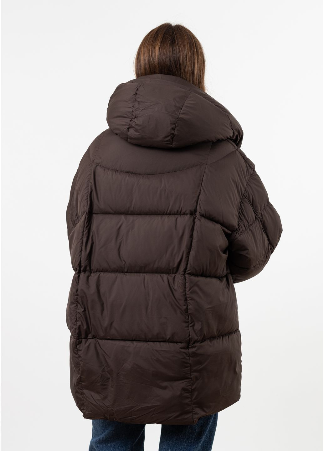 Коричневый зимний Пуховик Towmy