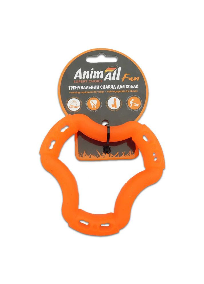 Игрушка Fun кольцо 6 сторон, оранжевое, 12 см AnimAll (335005485)