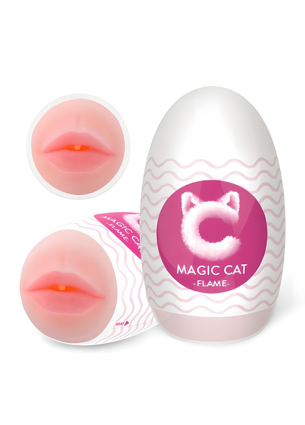 Многоразовый мастурбатор MAGIC CAT Flame c имитацией ротика We Love (284279389)