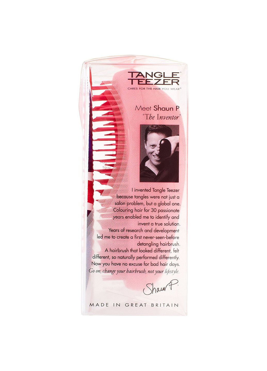 Гребінець для волосся The Original рожевий Tangle Teezer (278773622)