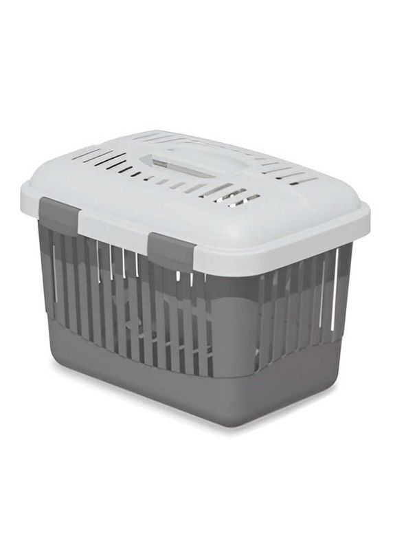 Контейнер-переноска с верхней загрузкой для кошек, собак небольшого размера и грызунов Easy Top - 44,5x31,5x33 см Petmax (371793482)