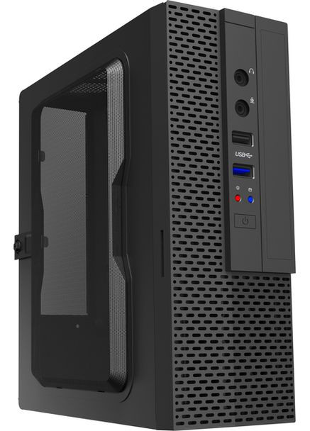 Корпус MiniITX з блоком живлення 200W ST102-U3 GameMax (360421698)
