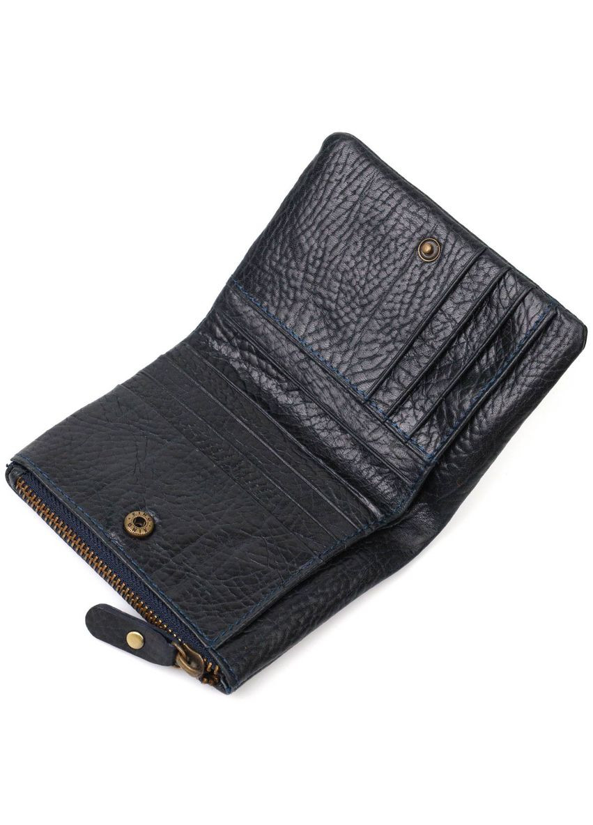 Гаманець із натуральної шкіри синій 22021 Tony Bellucci (362417520)