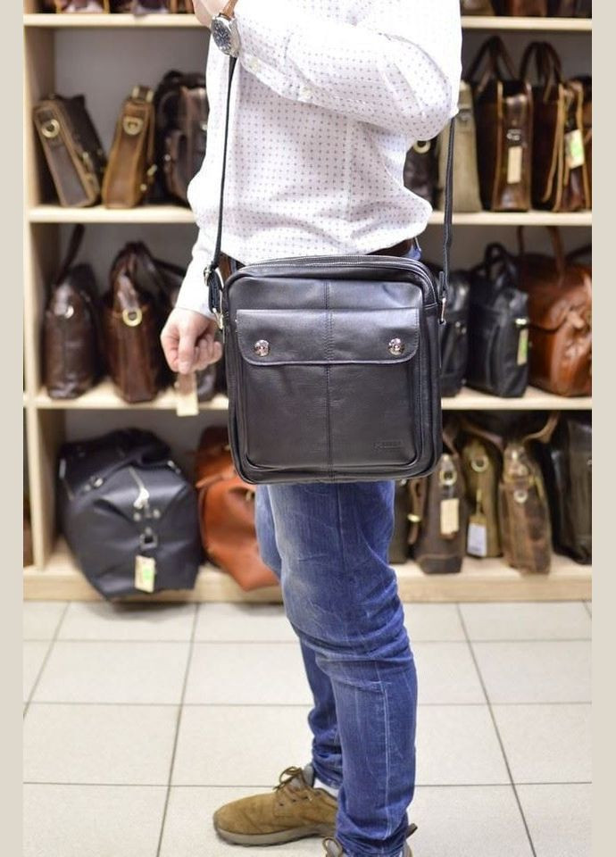 Мужской мессенджер из натуральной кожи GA-60122-3md бренда TARWA (329148315)