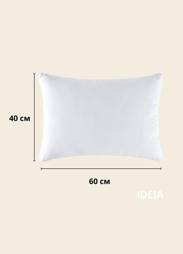 Подушка NORDIC CLASSIC 40х60 см антиаллергенное волокно белая IDEIA (280947376)