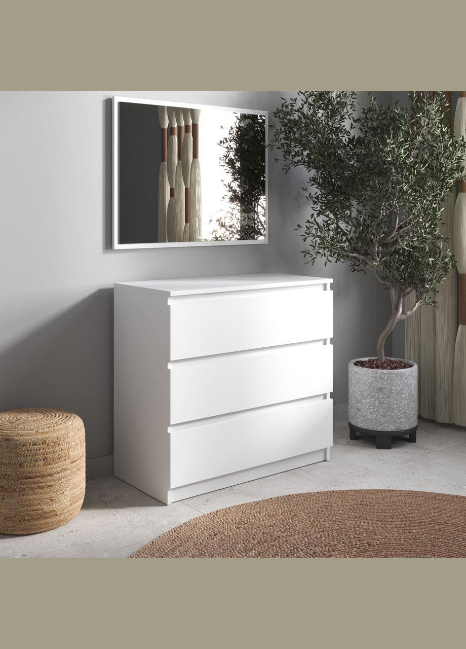 Комод на 3 выдвижных ящика c фасадами без ручек R-3 VAYS (372655969)