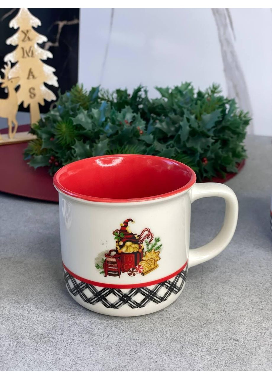 Кружка 400мл "Новогодние мысли" отличная кружка для повседневного пользования с разными рисунками Рисунок 3 OSM (365549111)