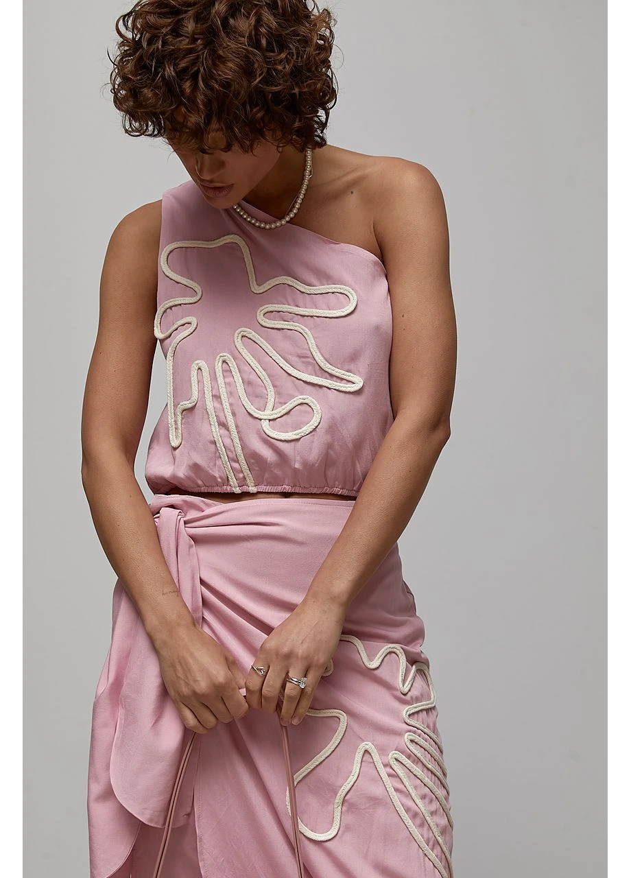 Бежевий літній комплект Lurex