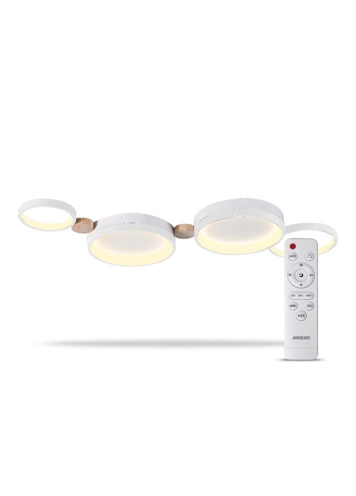 Светодиодная накладная люстра AL6194-1ARD SCANDY 65Вт Ardero (361067366)