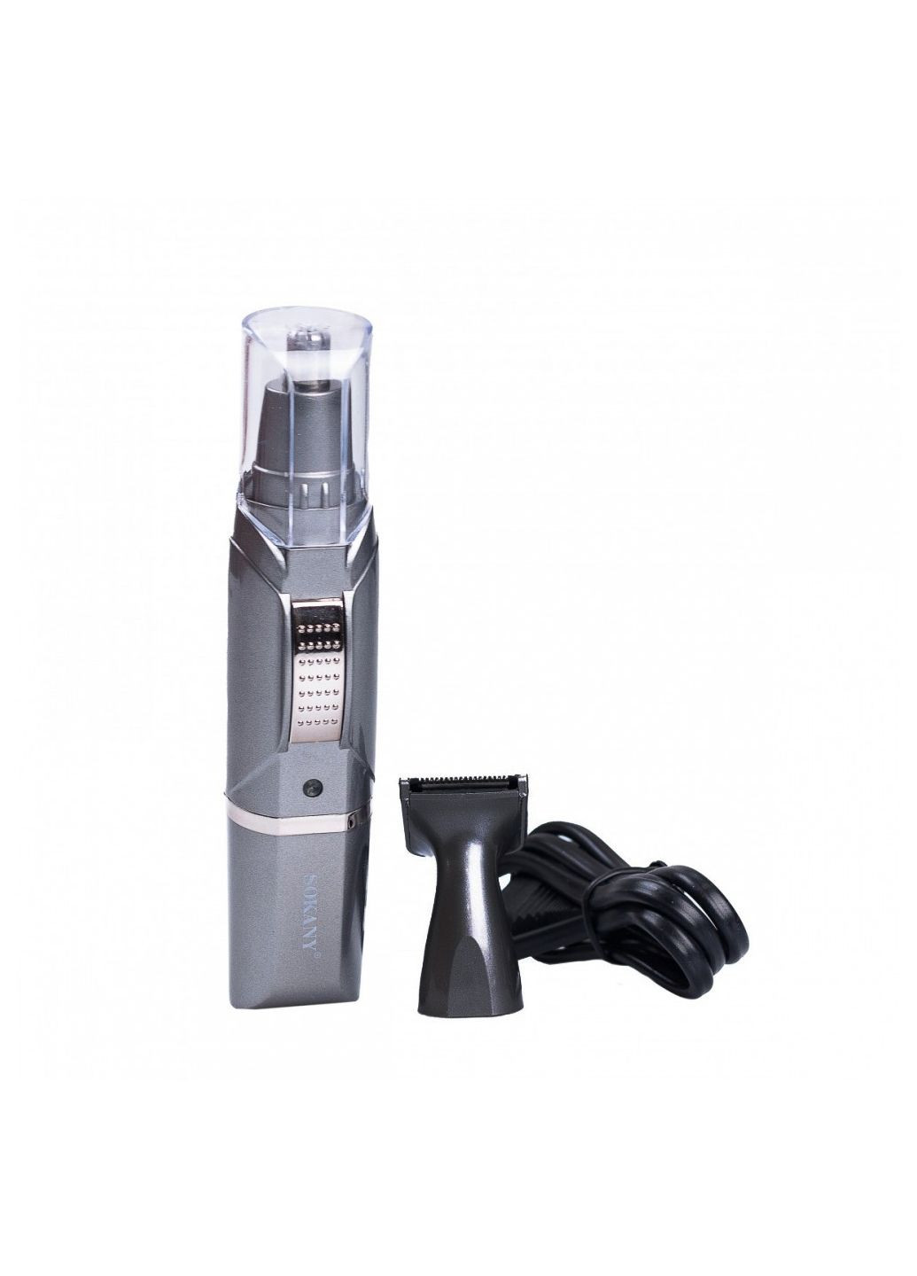 Триммер для носа и ушей с дополнительной насадкой SK-316 серый Sokany (316461931)