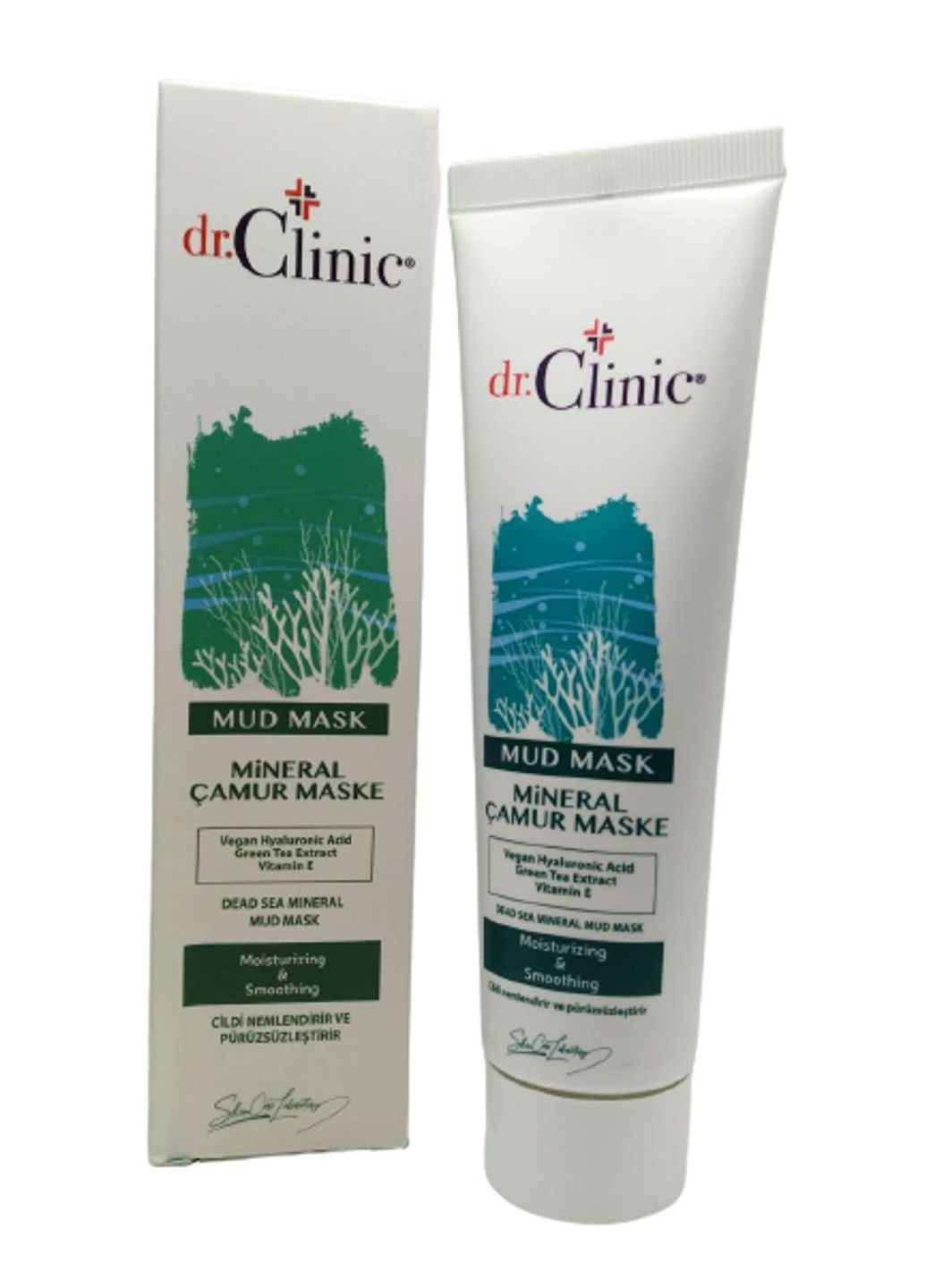 Грязова маска для обличчя з мінералами мертвого моря 100 мл dr.Clinic (316701462)