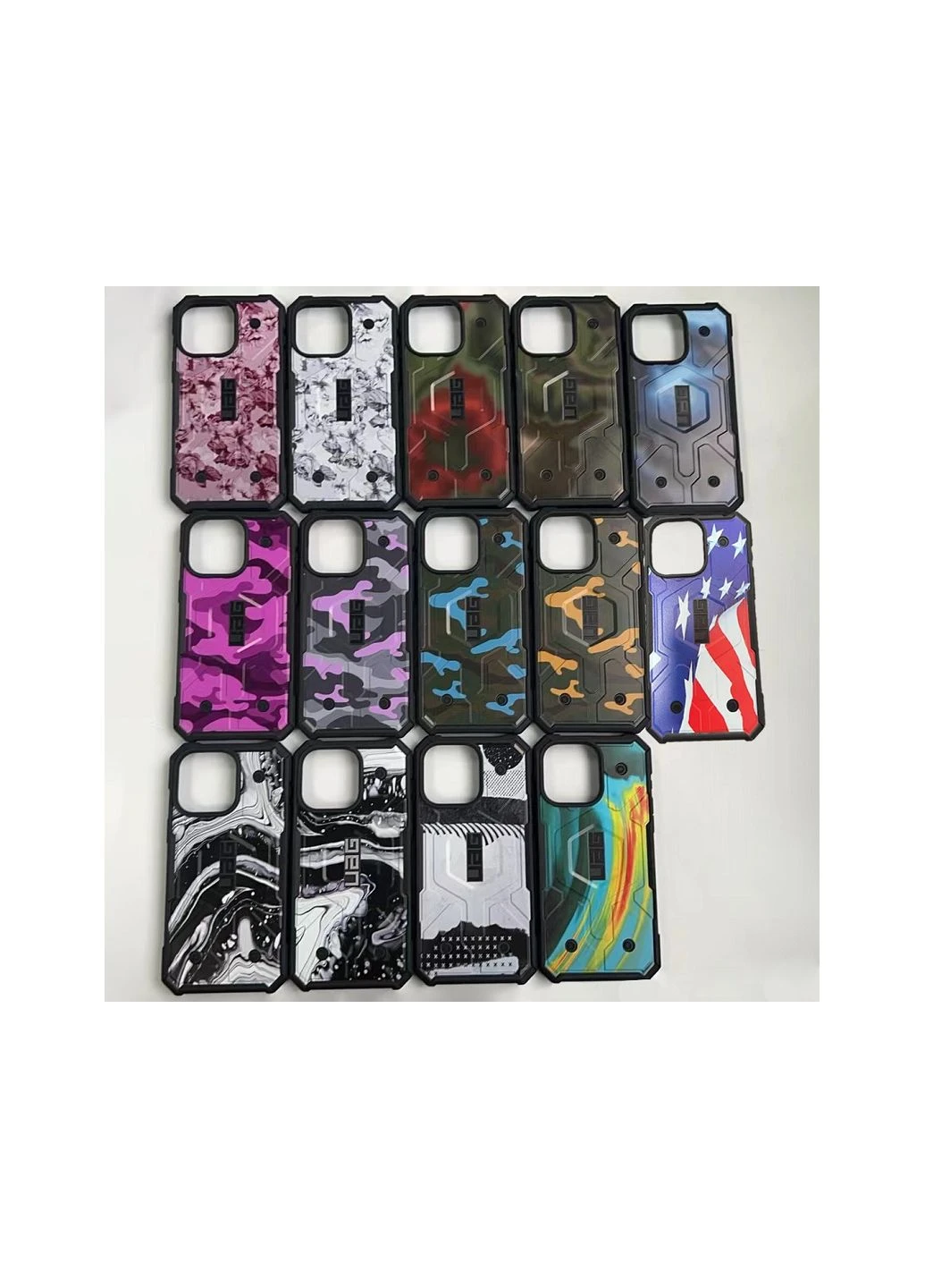 Чехол для смартфона UAG AAA Mag for Apple iPhone 15 Pro Army White No Brand Pathfinder (378306938)