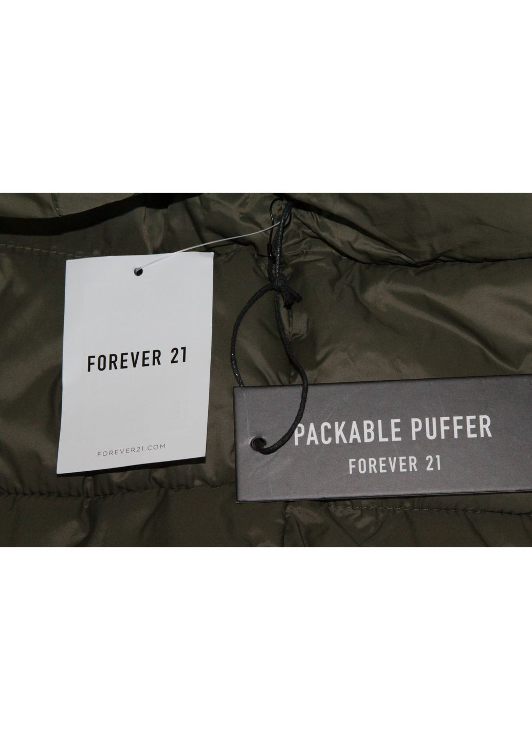 Оливковая (хаки) куртка мужская, размер xl Forever 21