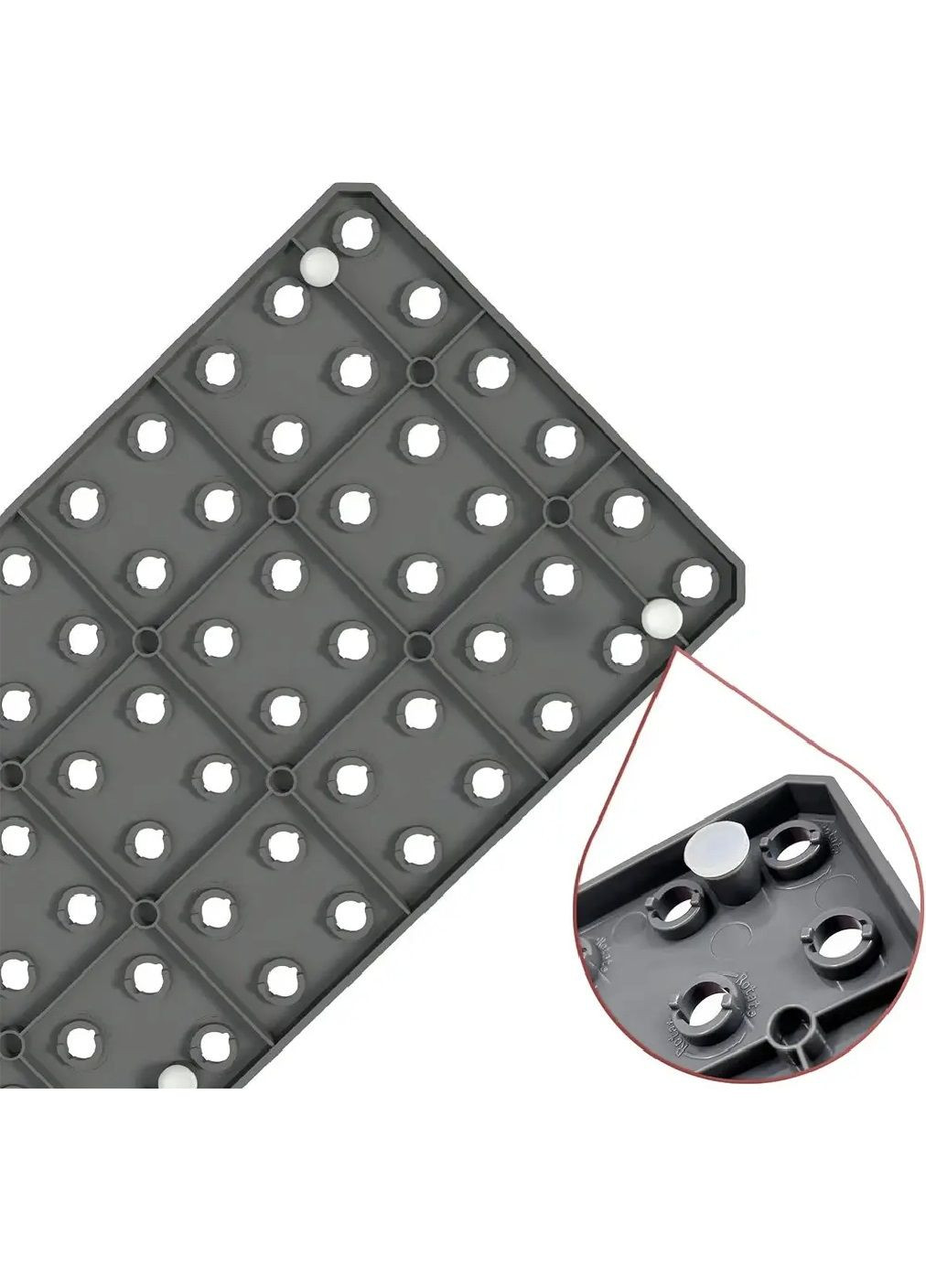 Настільна підставка тримач сушка з можливістю переміщення 12 опор для тарілок кришок 44,8х15 см (480901-Prob) Unbranded (347494925)