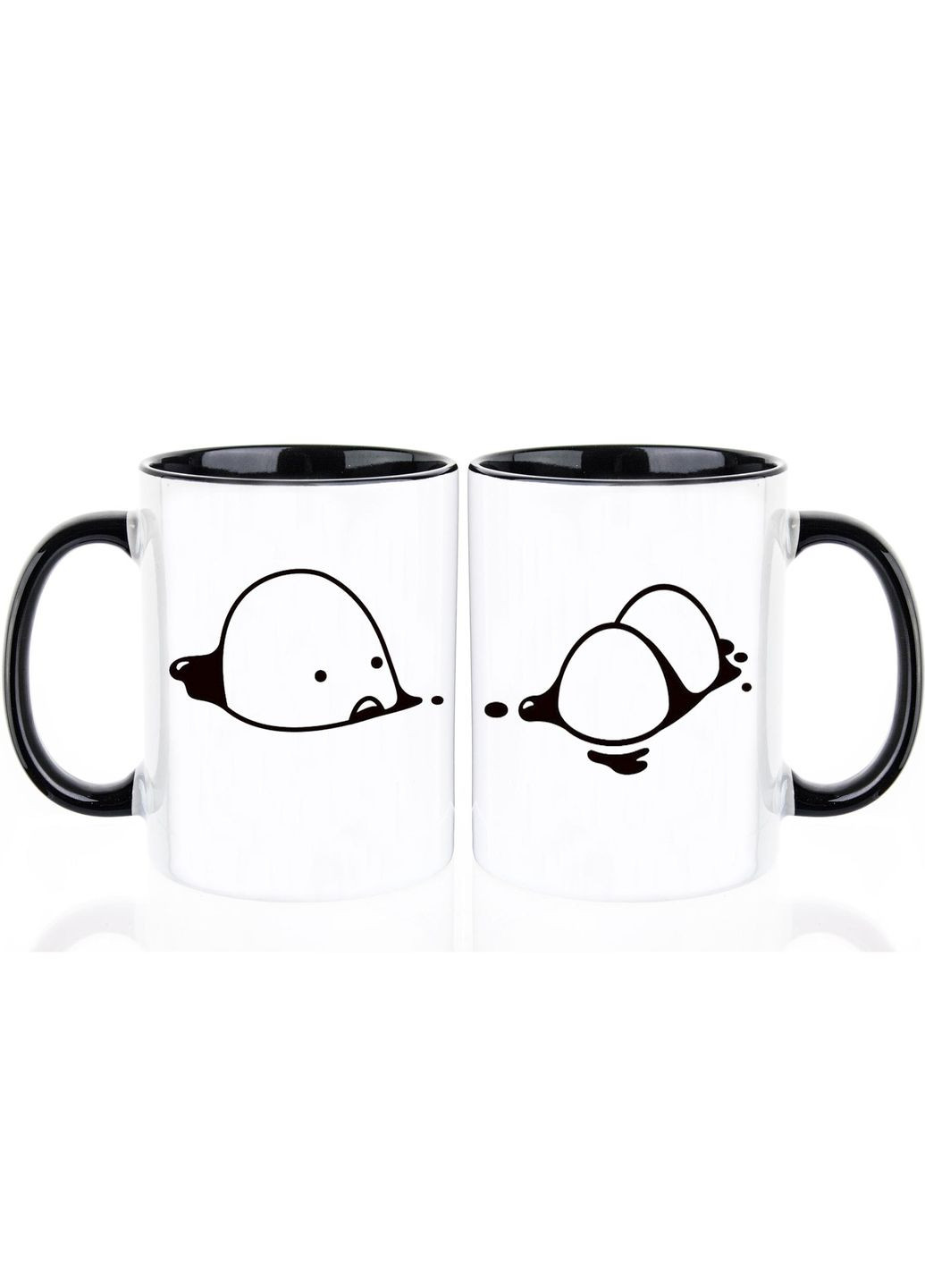 Парні чашки, 330 мл, Дупка No Brand (301134620)