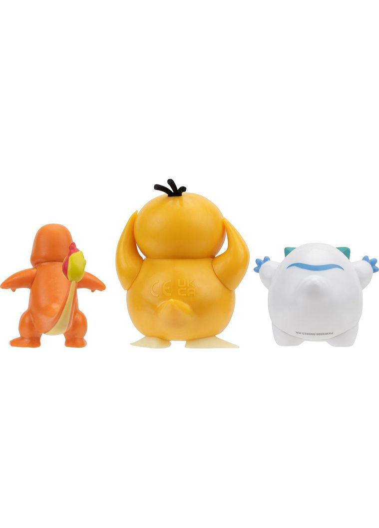Набор игровых фигурок W19 Чармандер, Галарский Дарумака, Псайдак () Pokemon PKW3598 (328395013)