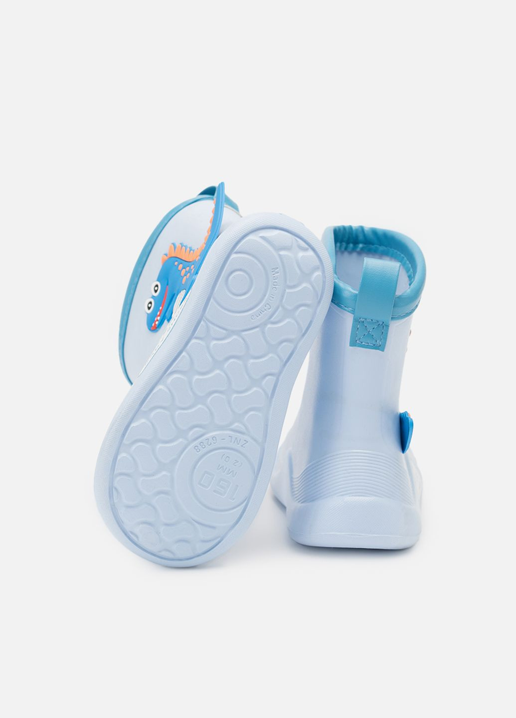 Чоботи гумові для хлопчика колір блакитний ЦБ-00267934 No Brand (322319853)