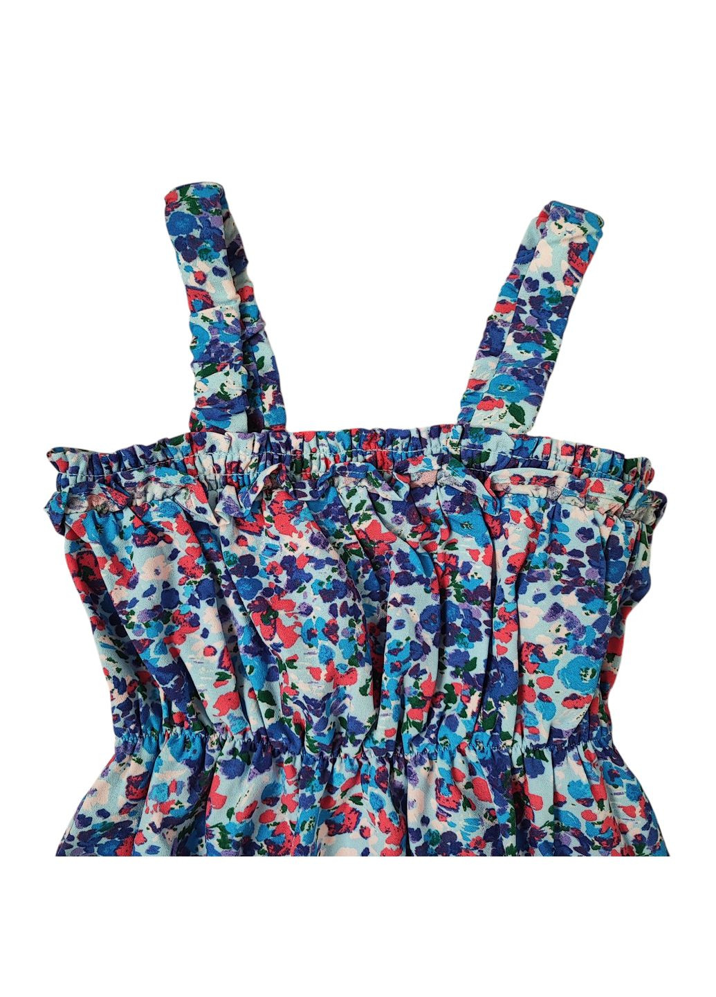 Летний детский сарафан для девочки 116 см разноцветный (250313038) Only с рисунком