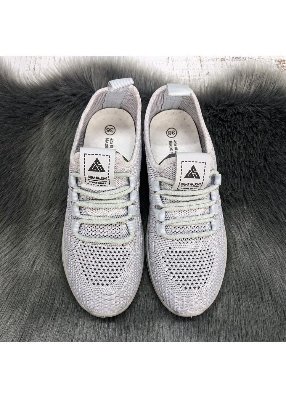 Кроссовки женские Gipanis серые лето (325922902)