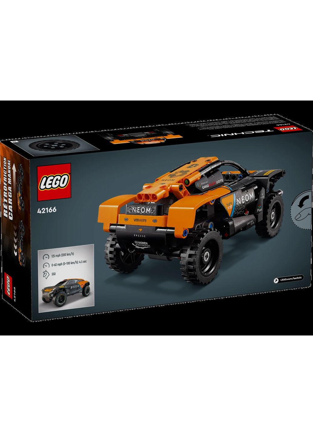 Конструктор Лего технік Перегоновий автомобіль Неом МакЛарен Екстрі Technic NEOM McLaren Extreme E Race Car Lego (372125353)