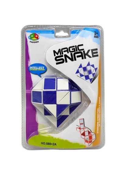 Кубик Змейка-бриллиант (СИНИЙ) MIC (369729867)