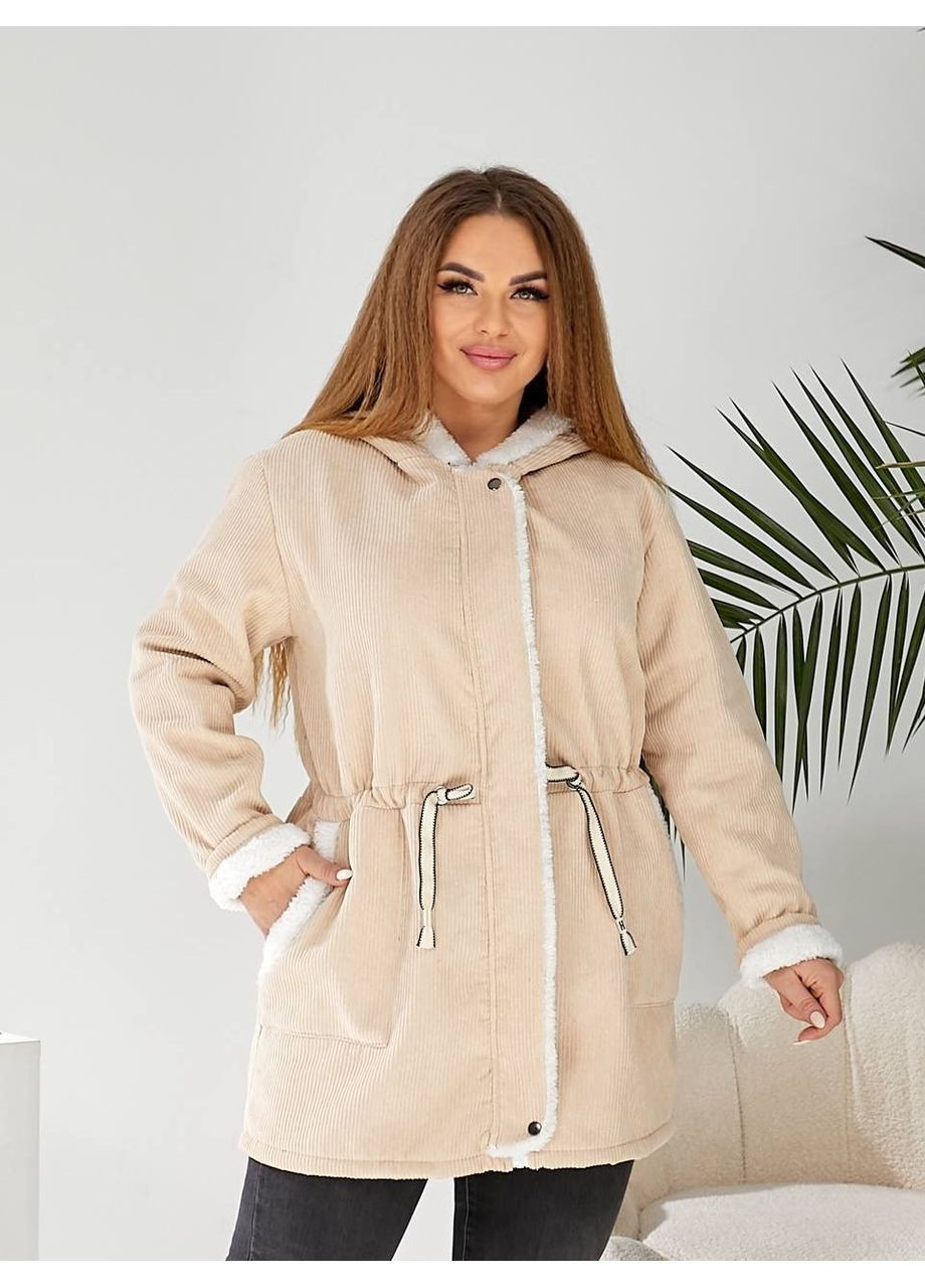 Куртка-парка, колір Бежевий Fashion (364184124)