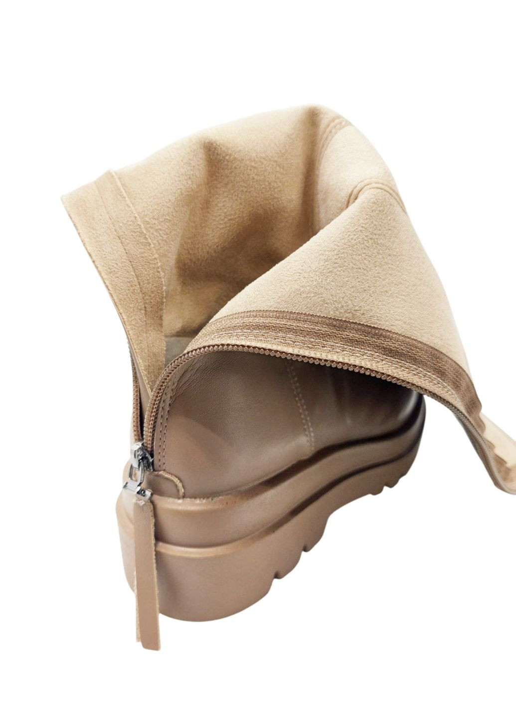 Осенние демисезонные ботинки Панда из искусственной замши