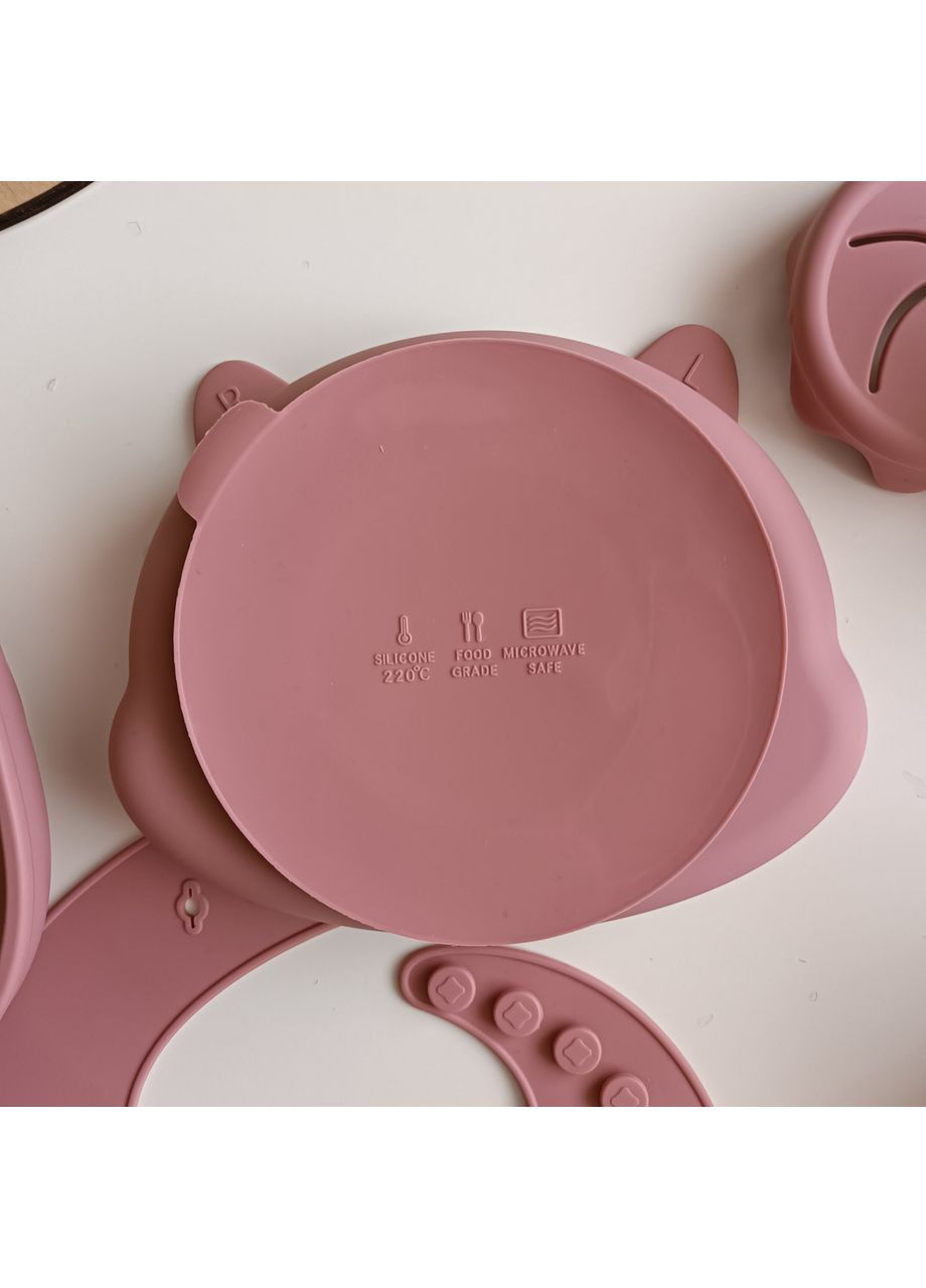 Набор силиконовой посуды для первого прикорма малыша, посуда серии Енотик 7 ед (0283) No Brand (368999926)