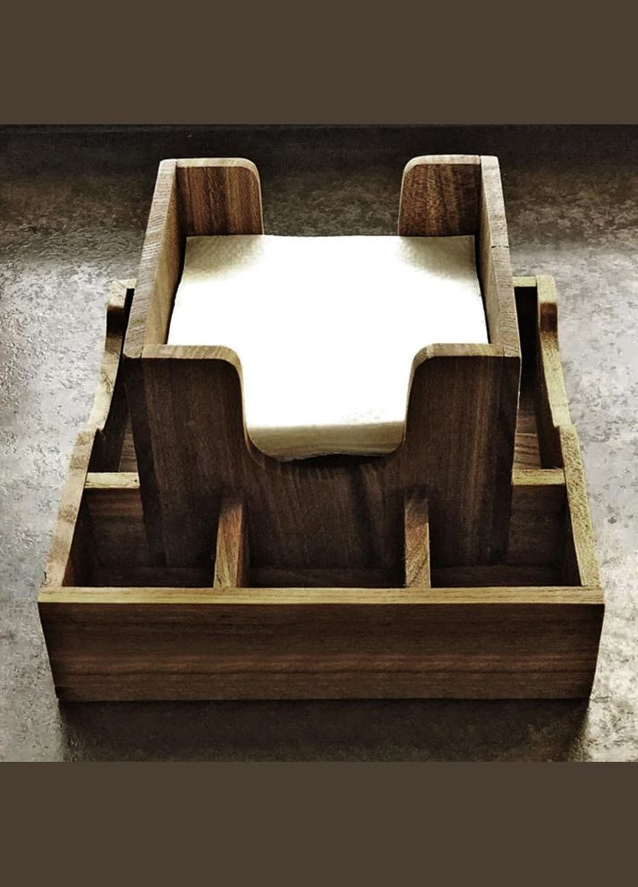 Фуршетний органайзер з дерева Ролгері капучино (ФУР-005909) No Brand (327426515)