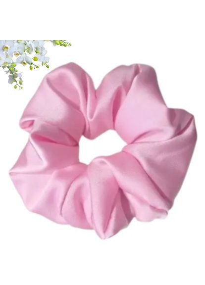 Об’ємна гумка для волосся з шовкової тканини Maxi 13см Handmade (368772174)