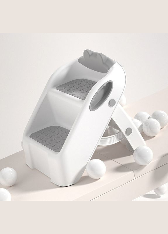 Дитячі сходи для унітаза Bestbaby 2024 Gray зі сходинкою 3 шт. Baby Best (352011372)