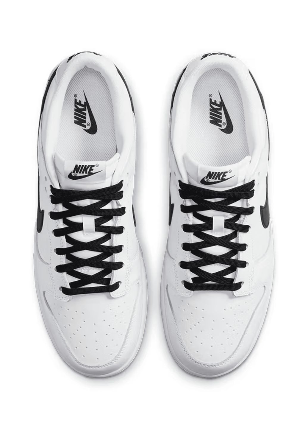 Білі всесезон кросівки чоловічі dunk low retro dj6188-101 весна-осінь шкіра білі Nike