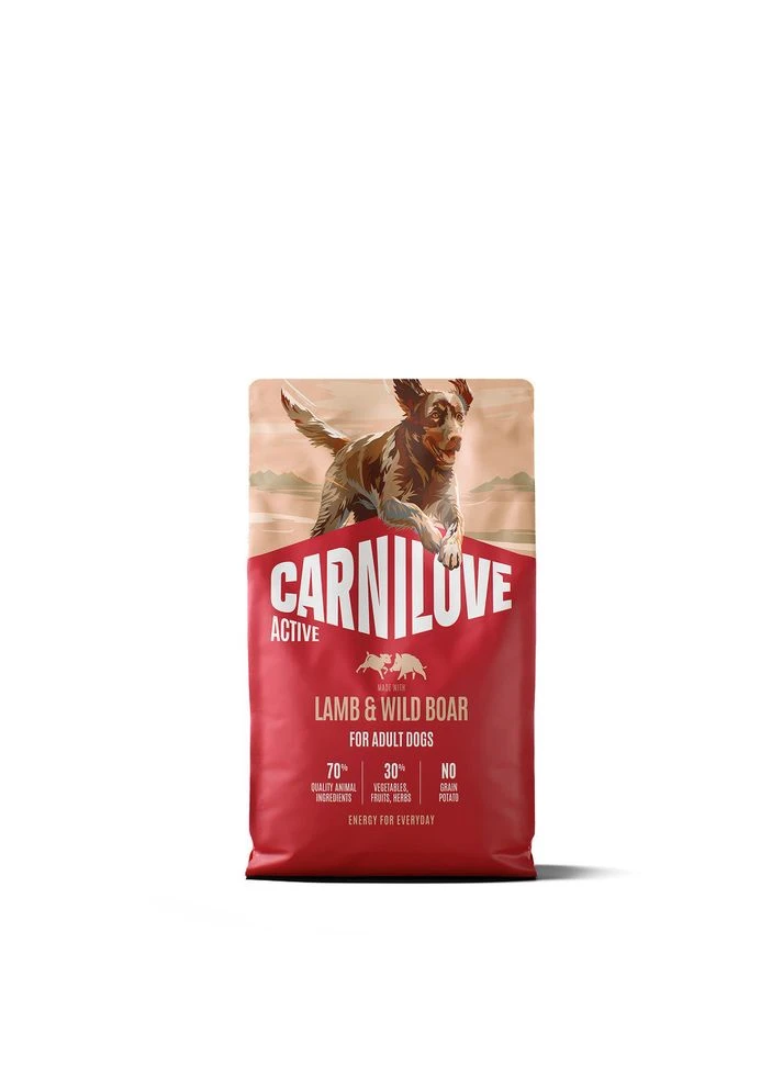 Корм сухой Active Lamb & Wild Boar для собак ягнёнок и дикий кабан 4 кг Carnilove (402915594)