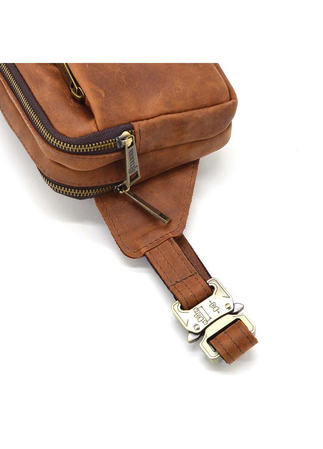 Мужская кожаная сумка на пояс 25х15х4 см TARWA (315871519)