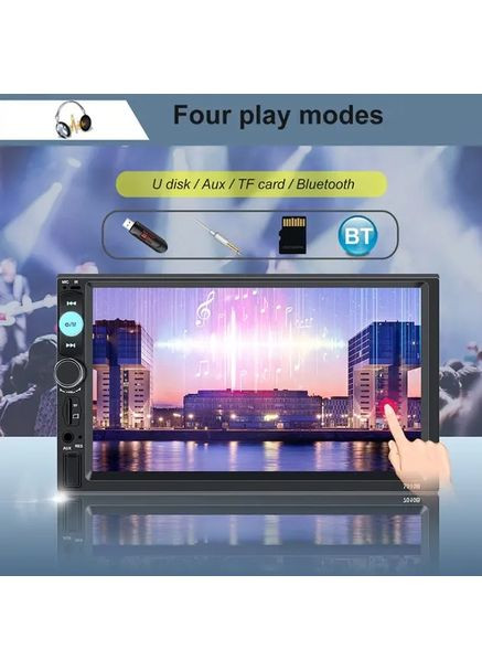 Автомагнитола CML-PLAY 7010B 2DIN с пультом ДУ (сенсорный экран) No Brand (370622245)