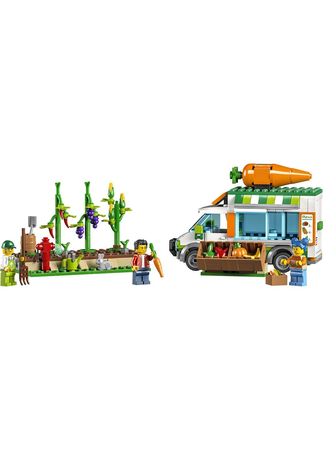 City Farm Фургон для фермерского рынка 310 деталей (60345) Lego (304055511)
